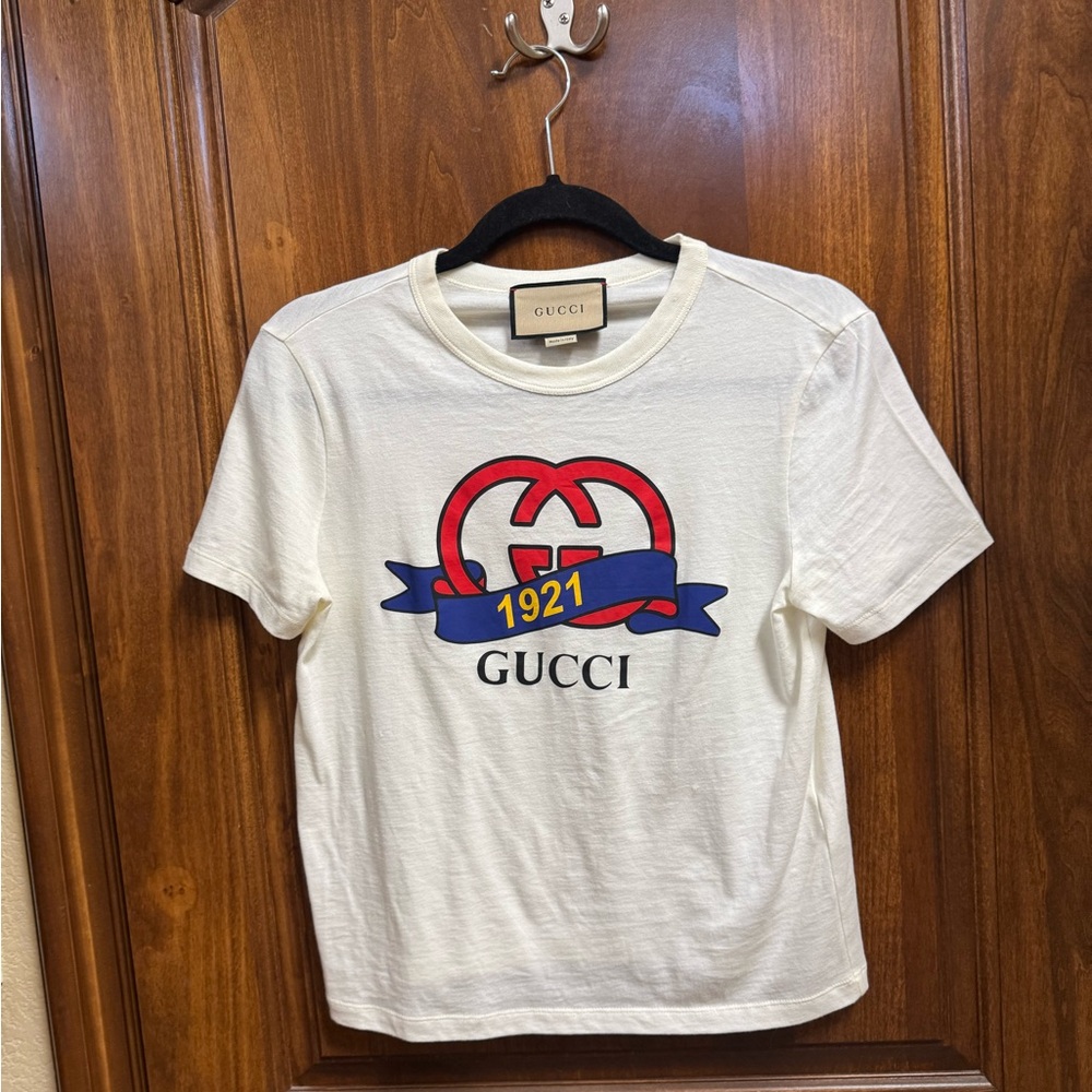 Gucci Classic White Tee